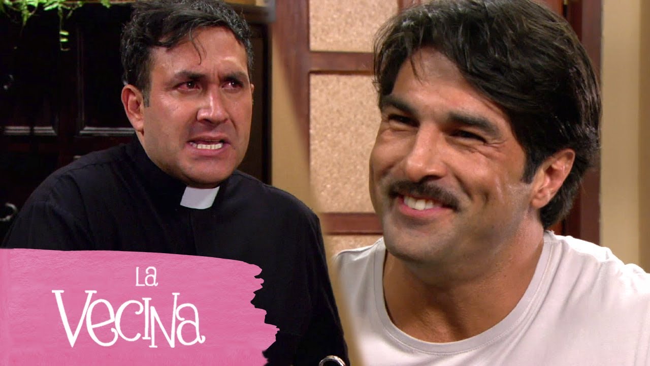 El Padre Vicente y Fidel vuelven a hacer una apuesta | La Vecina 2/2 | C-176 | tlnovelas