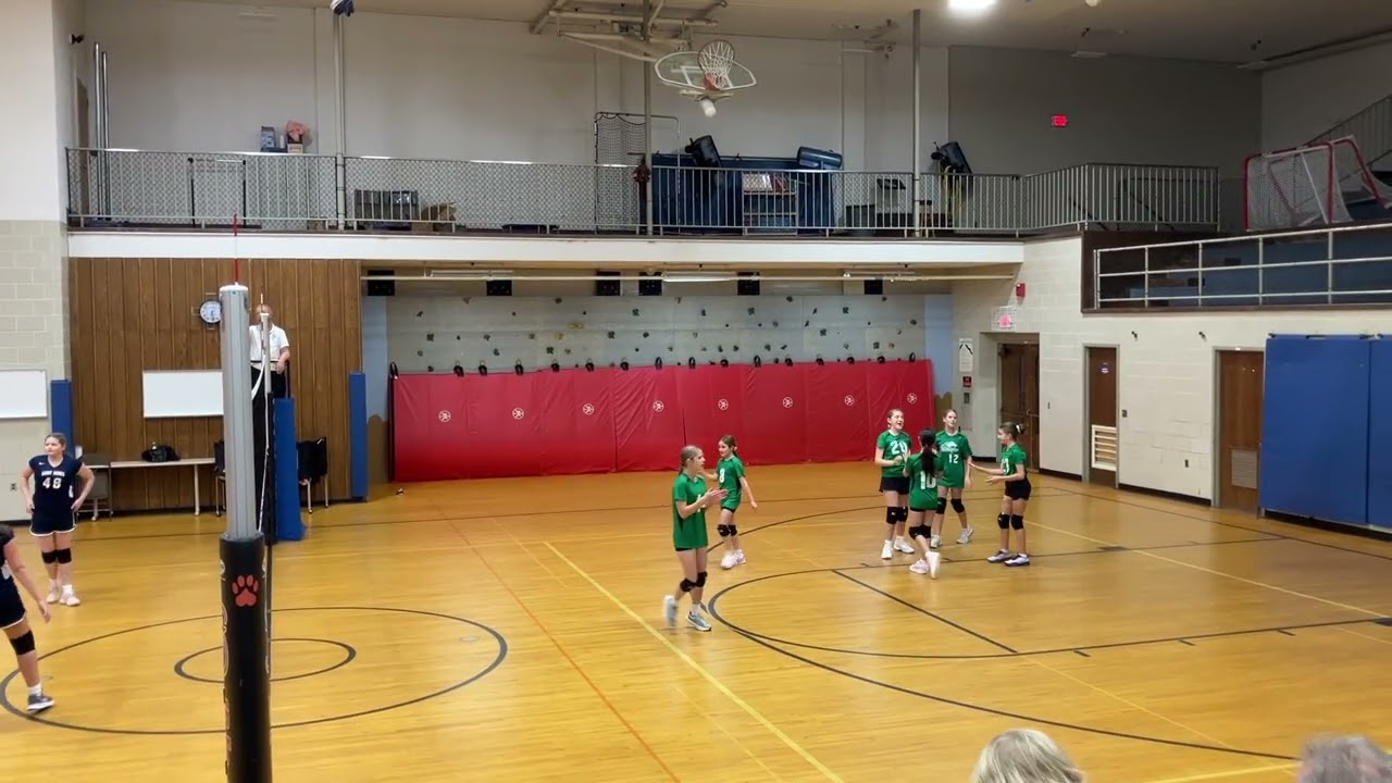 2025 St Agnes 6th grade Volleyball playoffgame vs St Charles Borromeo (10-20-25)