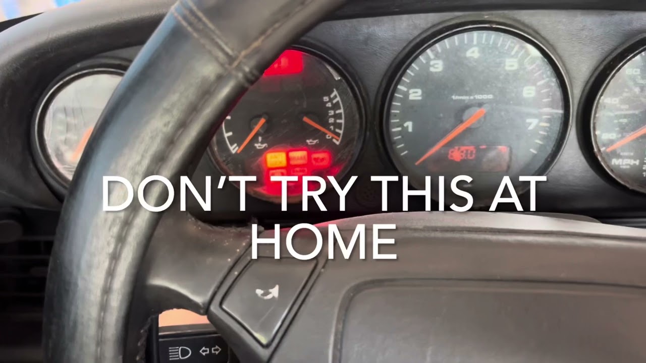 Sketchy First Drive 1991 964 Porsche