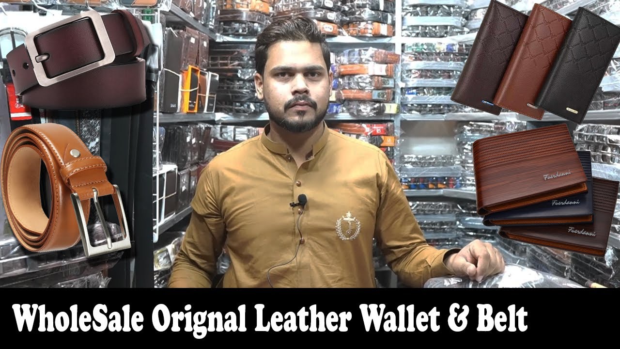 Wholesale Original Leather Belt l Wholesale Original Leather Wallet l Bolton Market