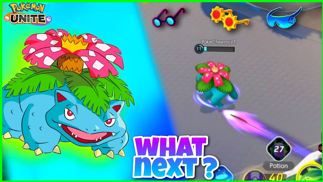 Venusaur solar beam needs a nerf after this ! | Pokemon unite