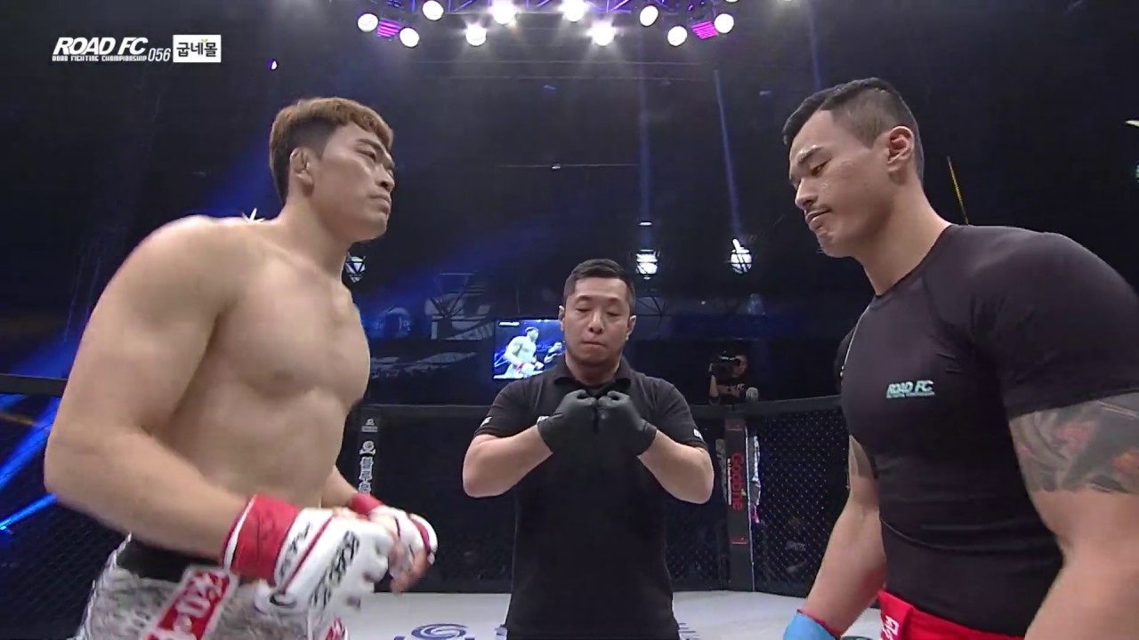 KIM EUN-SOO(김은수) VS HWANG IN-SU(황인수-) 풀경기 FULL FIGHT / 굽네몰 ROAD FC 056