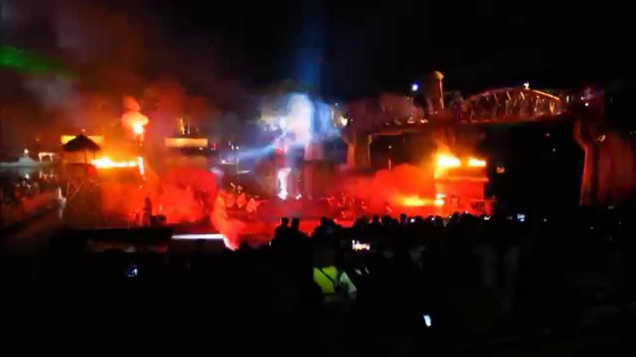 Light & Sound สะพานข้ามแม่น้ำแคว 2557 (Full HD1080p)
