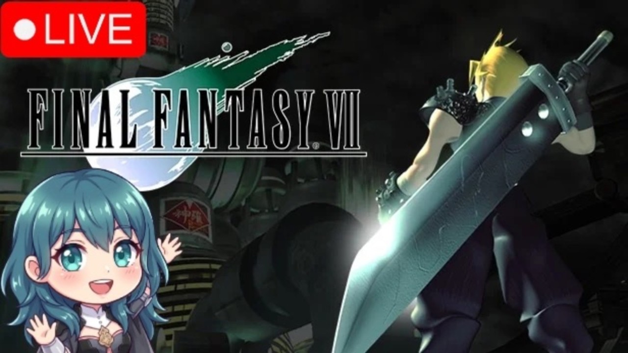 Final Fantasy VII Blind Playthrough Part 3 Cloud & Sephiroth`s Past
