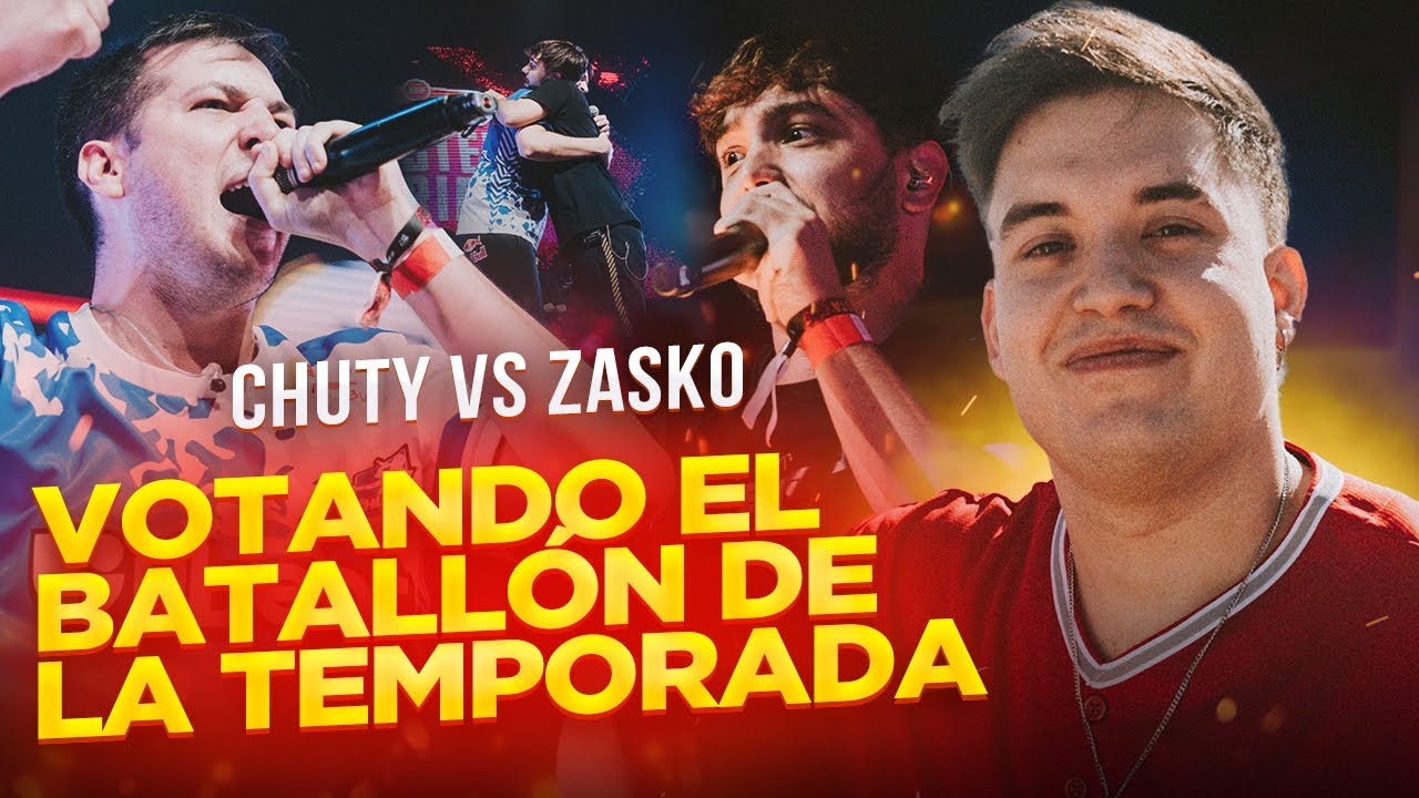 VOTAMOS TREMENDO BATALLÓN - CHUTY VS ZASKO FMS ESPAÑA J07 - ZASKO EN UN BUEN DÍA...