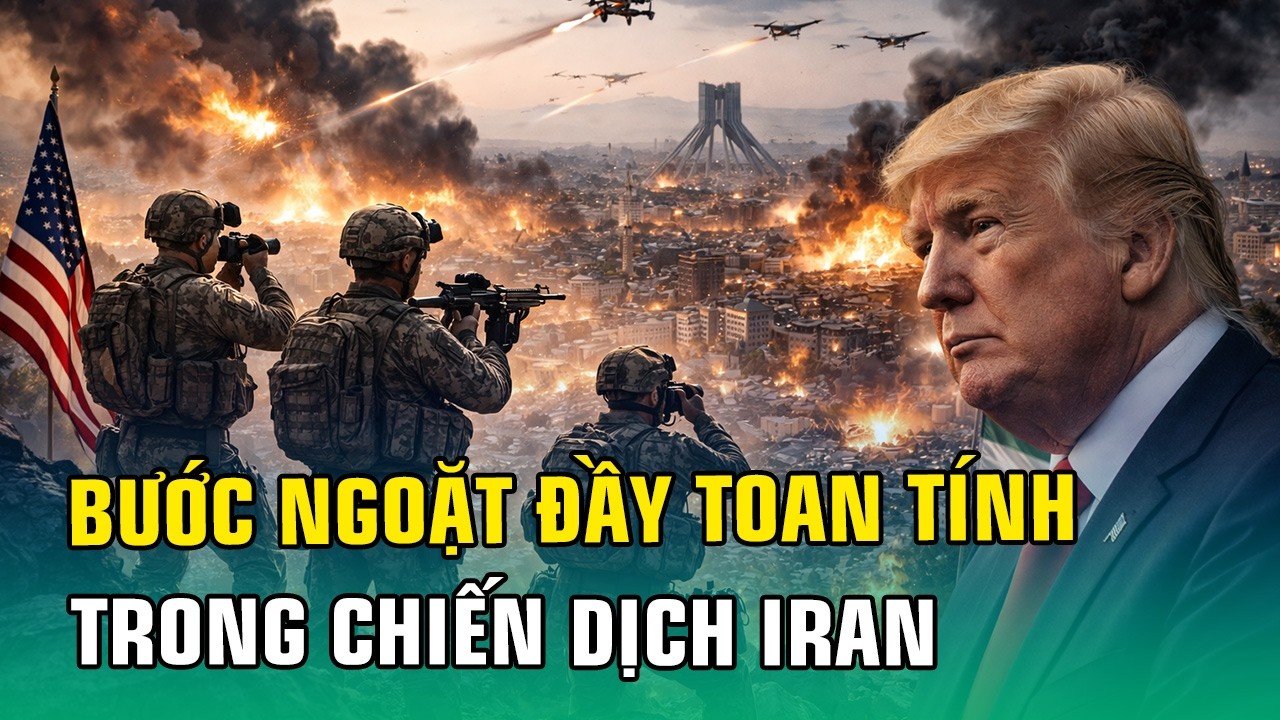 TIN TỨC NÓNG: CHIẾN DỊCH CỦA MỸ NHẰM VÀO IRAN HÉ LỘ BƯỚC NGOẶT ĐẦY TOAN TÍNH!!