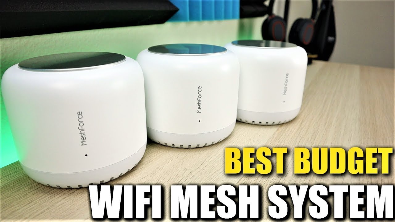 Best Budget WIFI Mesh System? Meshforce M7 Tri-Band Mesh WiFi System| 6000sqft, 7+ Rooms 75+ Devices