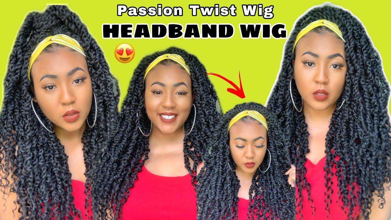 Synthetic Wig With Headband | Cheap Headband Wigs You Have To See This! 🔥 Best Synthetic Wig!