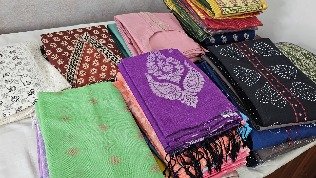 Premium salwa suits | Linen, khadi, Ajrakh | shop at madrassarees.com