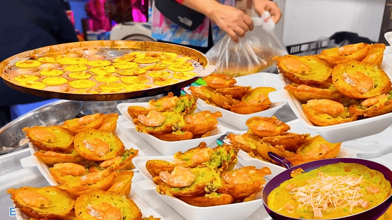 Amazing Vietnamese Street Food Compilation | Bánh Xèo & Bánh Khọt You Must Try 2025