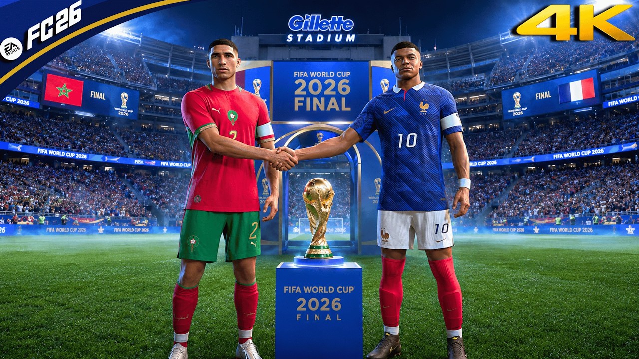 FC 26 &mdash; Марокко против Франции &mdash; Финал Чемпионата мира FIFA: полный матч | PC&trade; [4K60] Геймплей