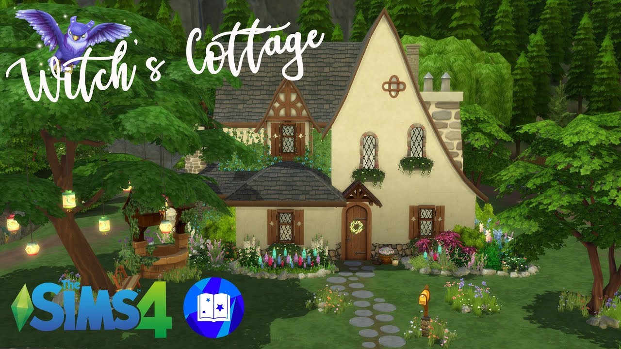Witch's Cottage Speed Build | Sims 4