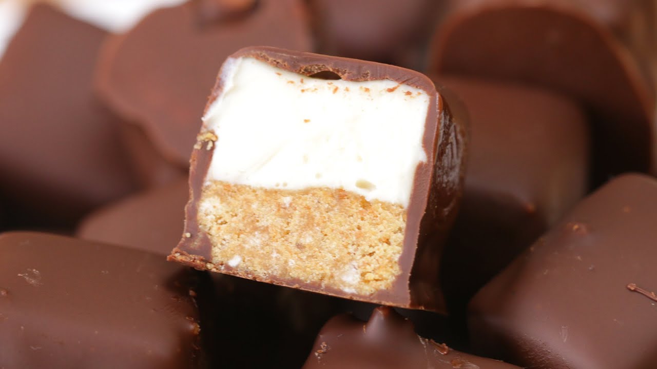 Chocolate-Covered Cheesecake Bites