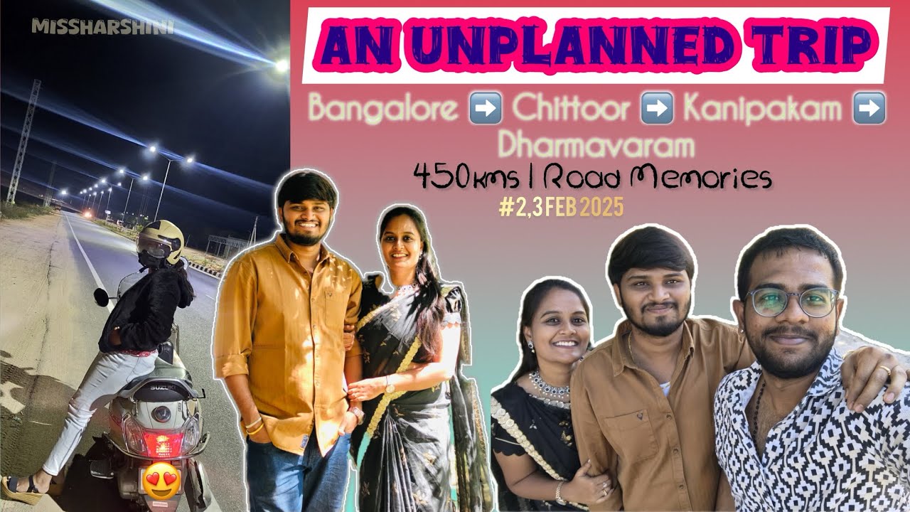 An Unplanned Trip | 2 & 3-FEB-2025 | 450 Kms Approx | Memories | Vlog 23 |