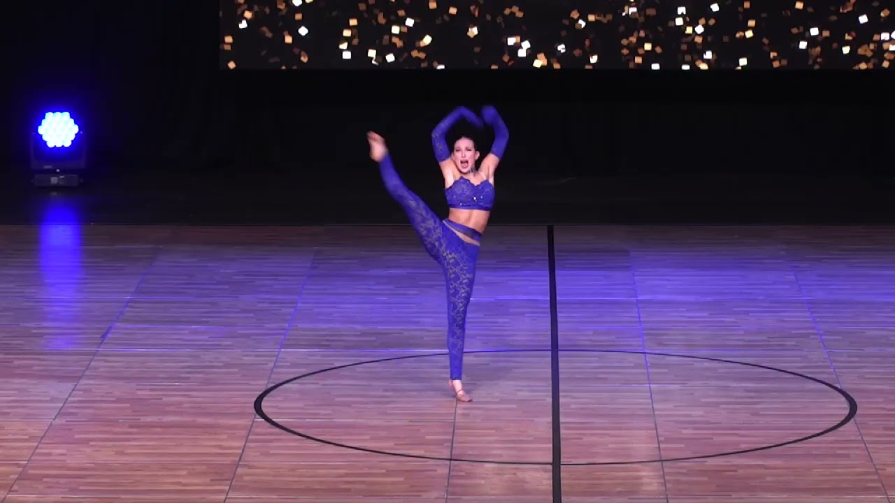 WCE 2024 Nationals 4th Place Gold Dancer of the Year Audrey Stone Santiago