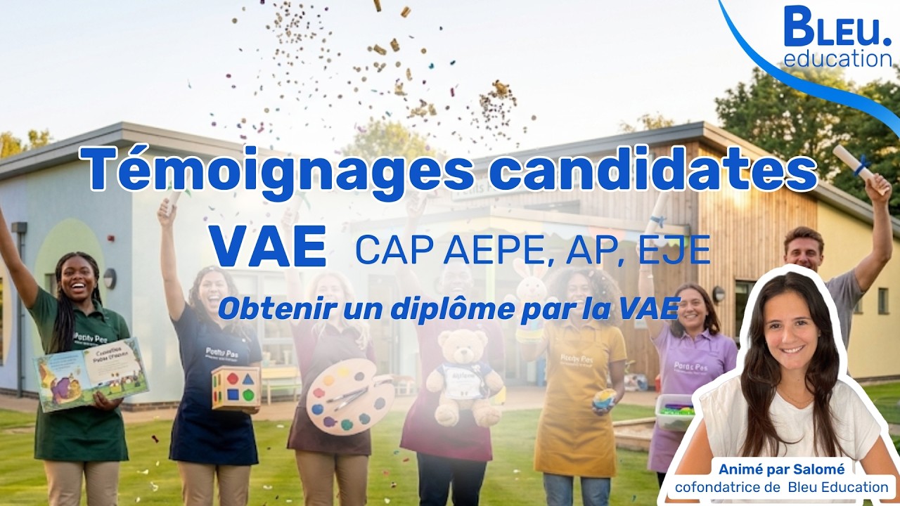 Obtenir un diplôme avec la VAE - Témoignages avec Bleu Education (ex-Gazouyi)