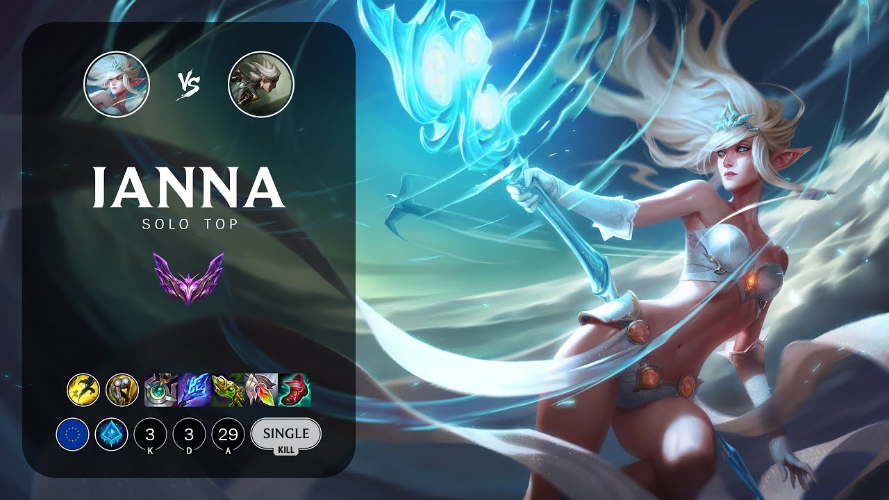 Janna Top vs Camille - EUW Master Patch 13.1
