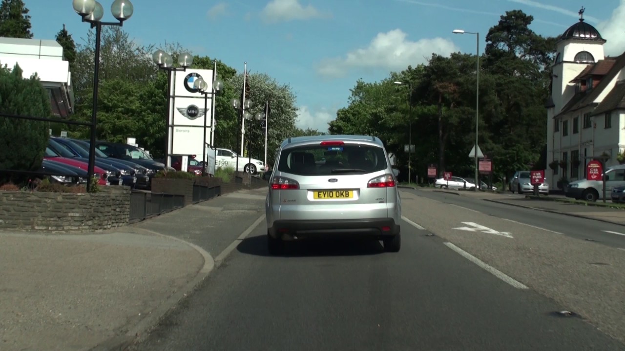 Old A3 heading North before Hindhead Tunnel built