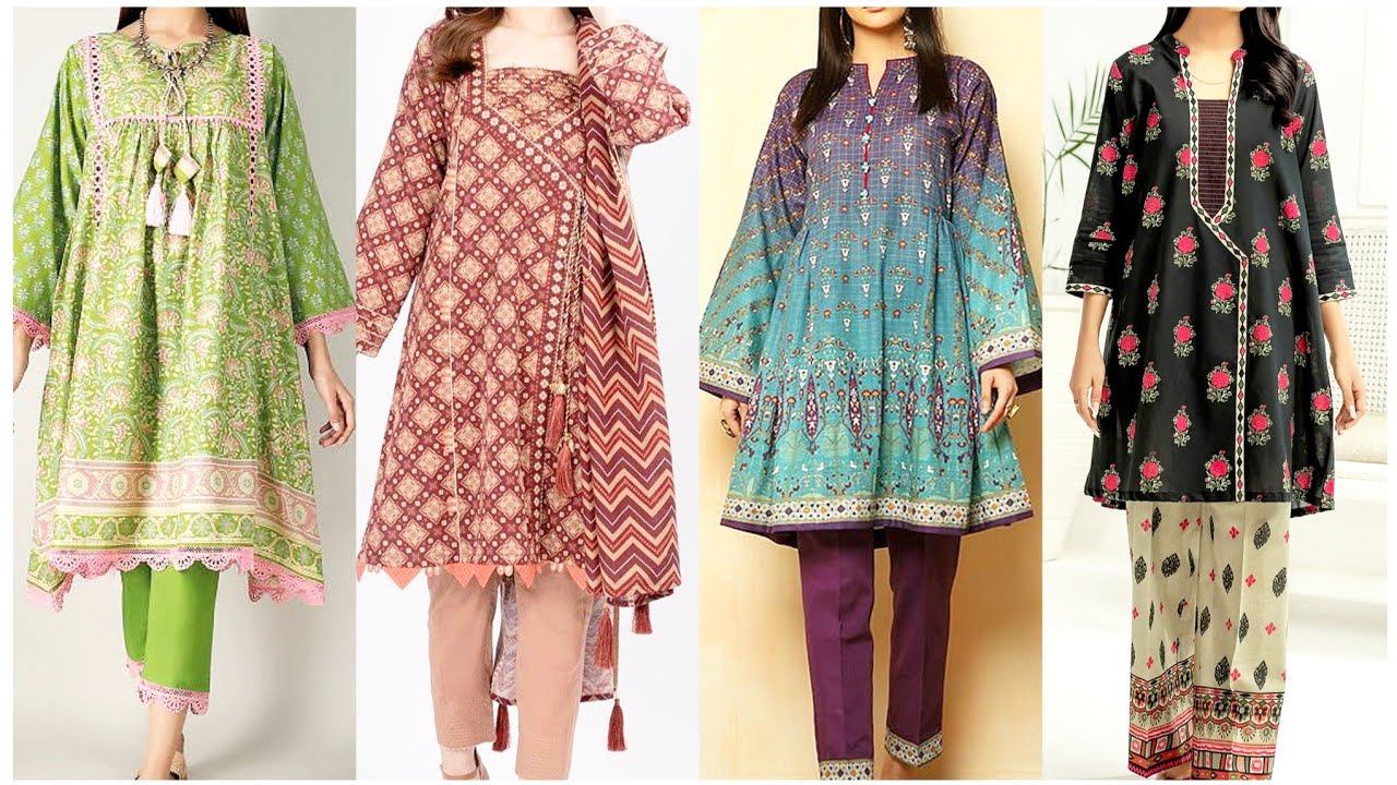 Latest spring fashion Diy designer kurti designs 2026//Summer printed kurti designs 2026 
