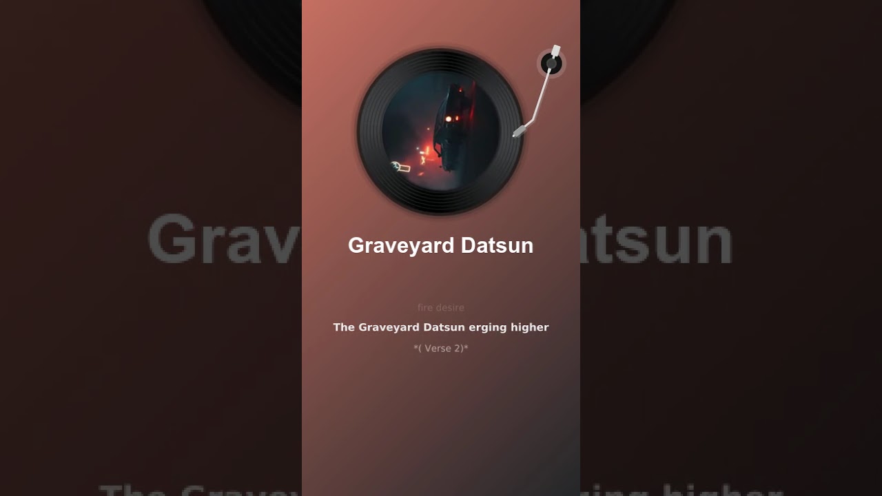 Graveyard Datsun Erging Along 