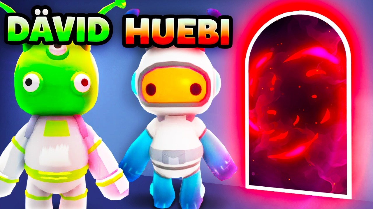 Dävid und Huebi finden eine GEHEIME Alien Basis! (Wobbly Life)