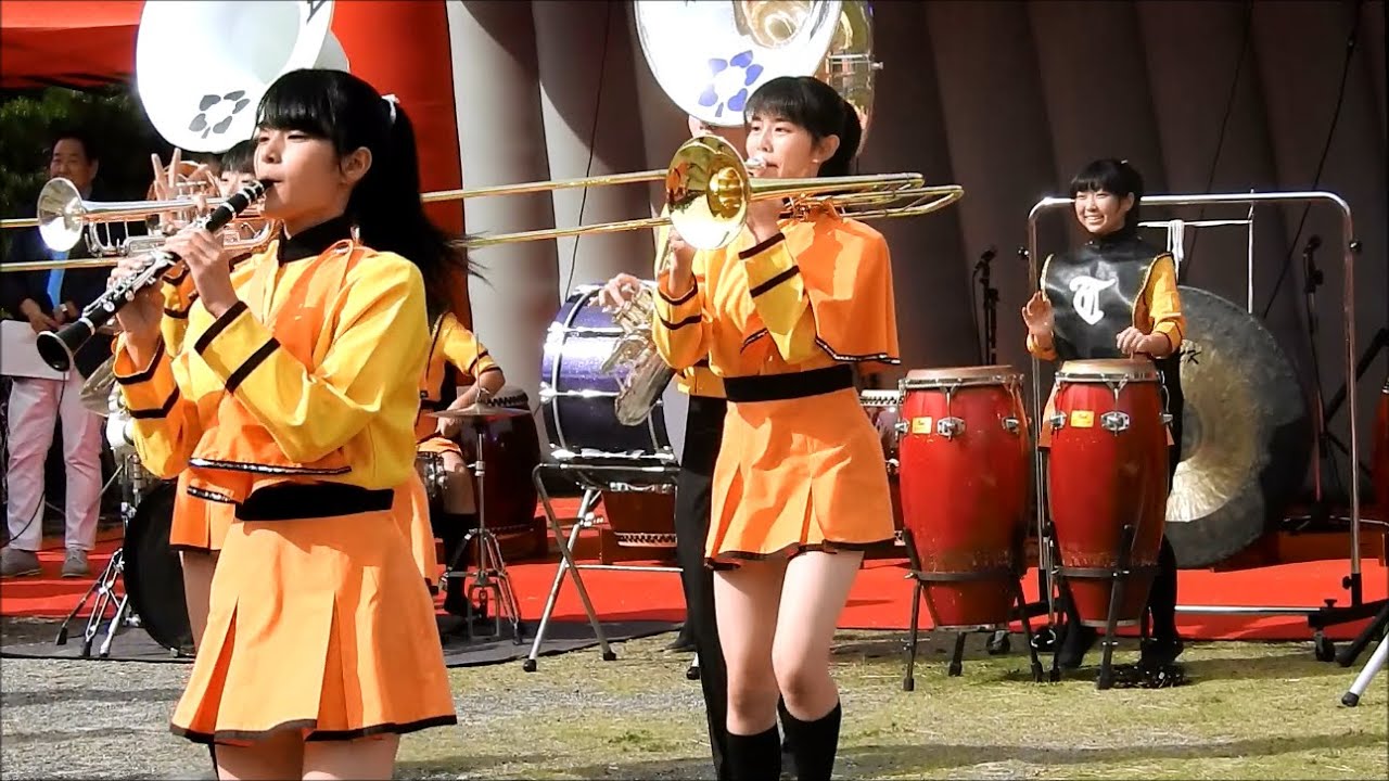 2019. 11. 3第6回伏見お城まつり　京都橘高校吹奏楽部