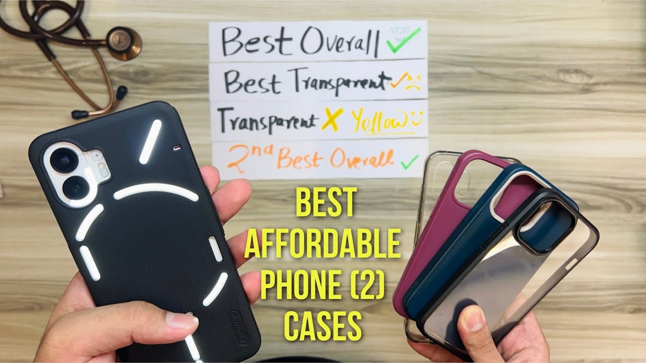 4 Best Affordable, Quality Cases for Nothing Phone (2) 🤩 | Under 1000Rs/10$ | 2024