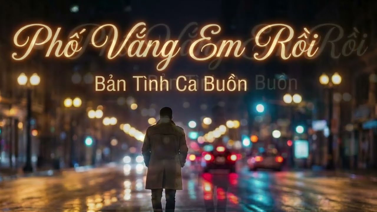Phố Vắng Em Rồi | Bản Hit Bolero Buồn Nhất Năm