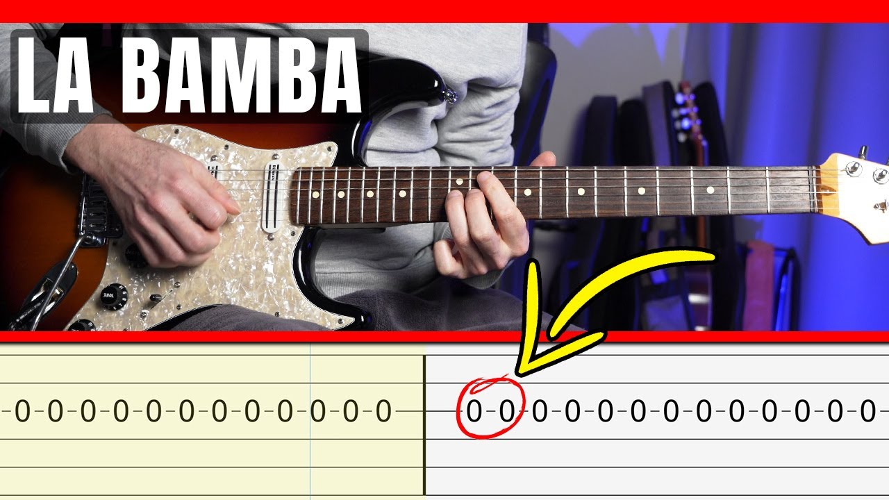 Cómo Tocar LA BAMBA [*Sólo*] | TUTORIAL DE GUITARRA