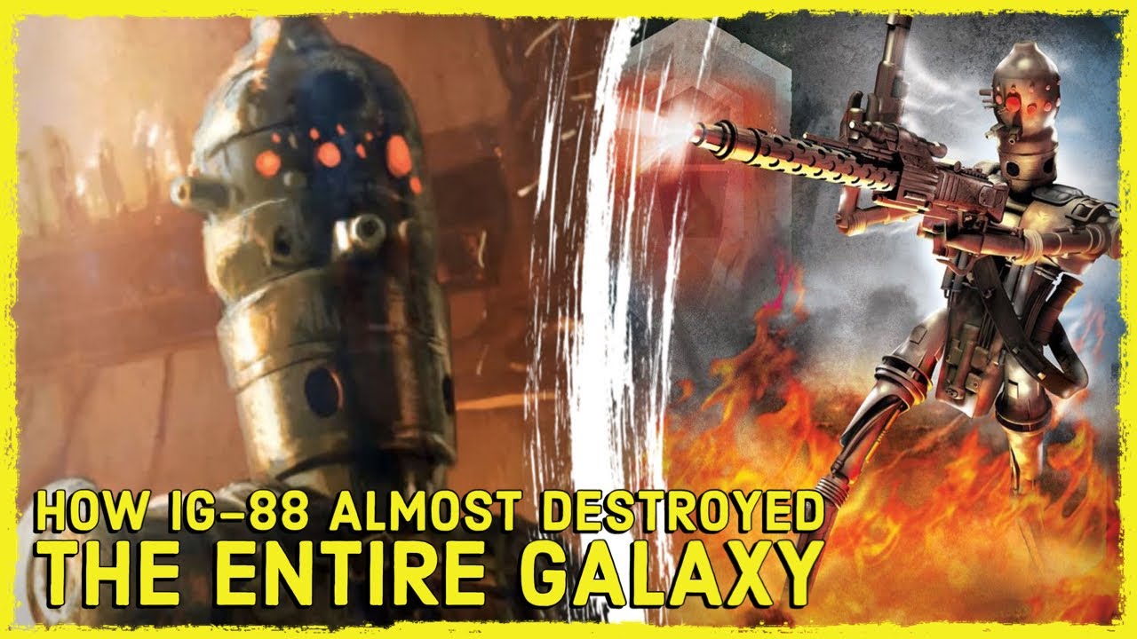 How IG-88 Almost DESTROYED The ENTIRE GALAXY [Star Wars Legends Lore Explained]