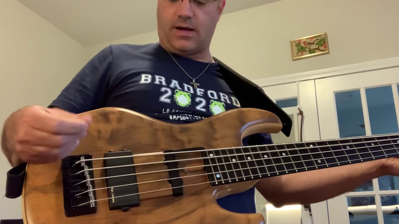 Kent Armstrong Pickups in Kinal bass demo