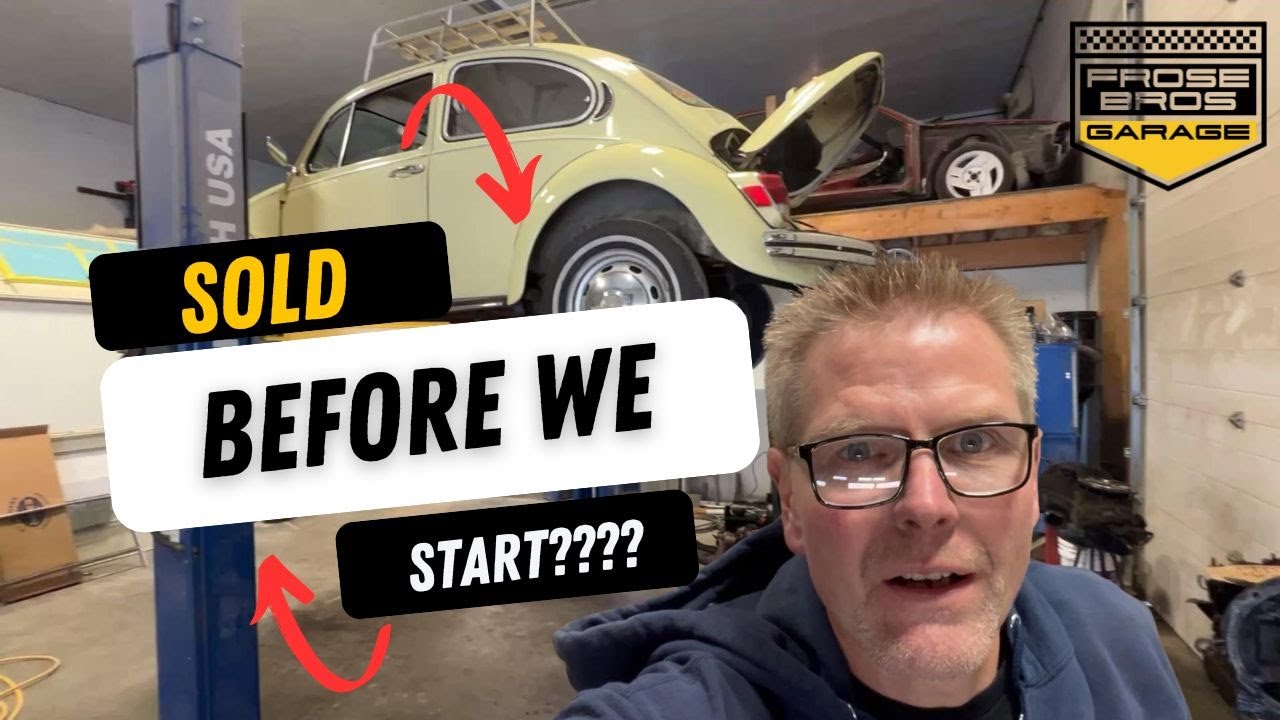 Разборка VW Beetle 1971 года