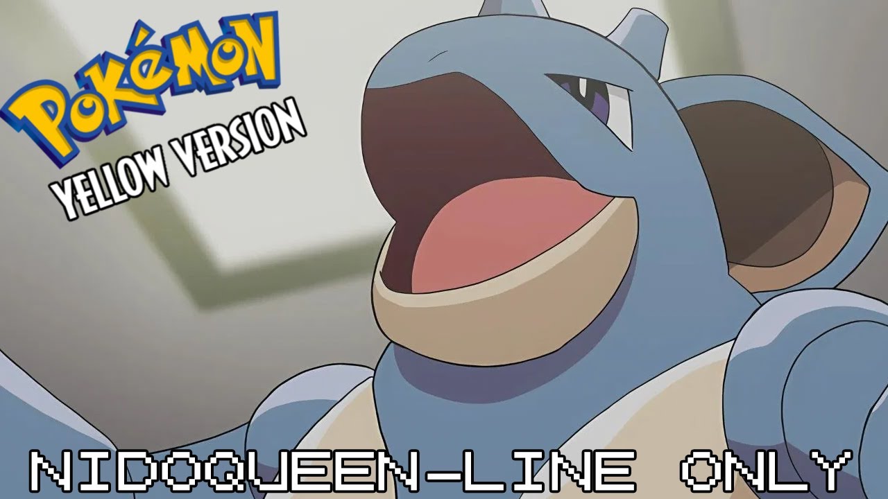 How difficult is it for the Nidoqueen-line to beat Pokémon Yellow?