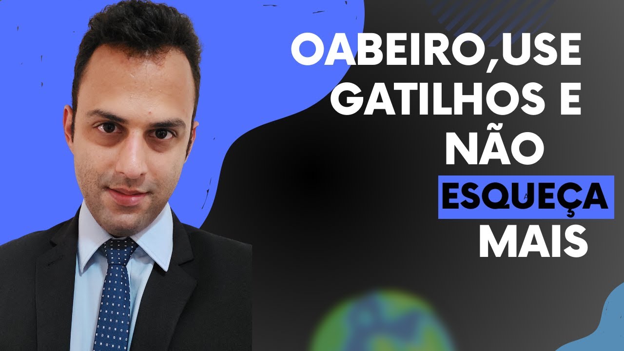 Café da Aprovacão do Oabeiro - O que são e para que servem os gatilhos de memória ?