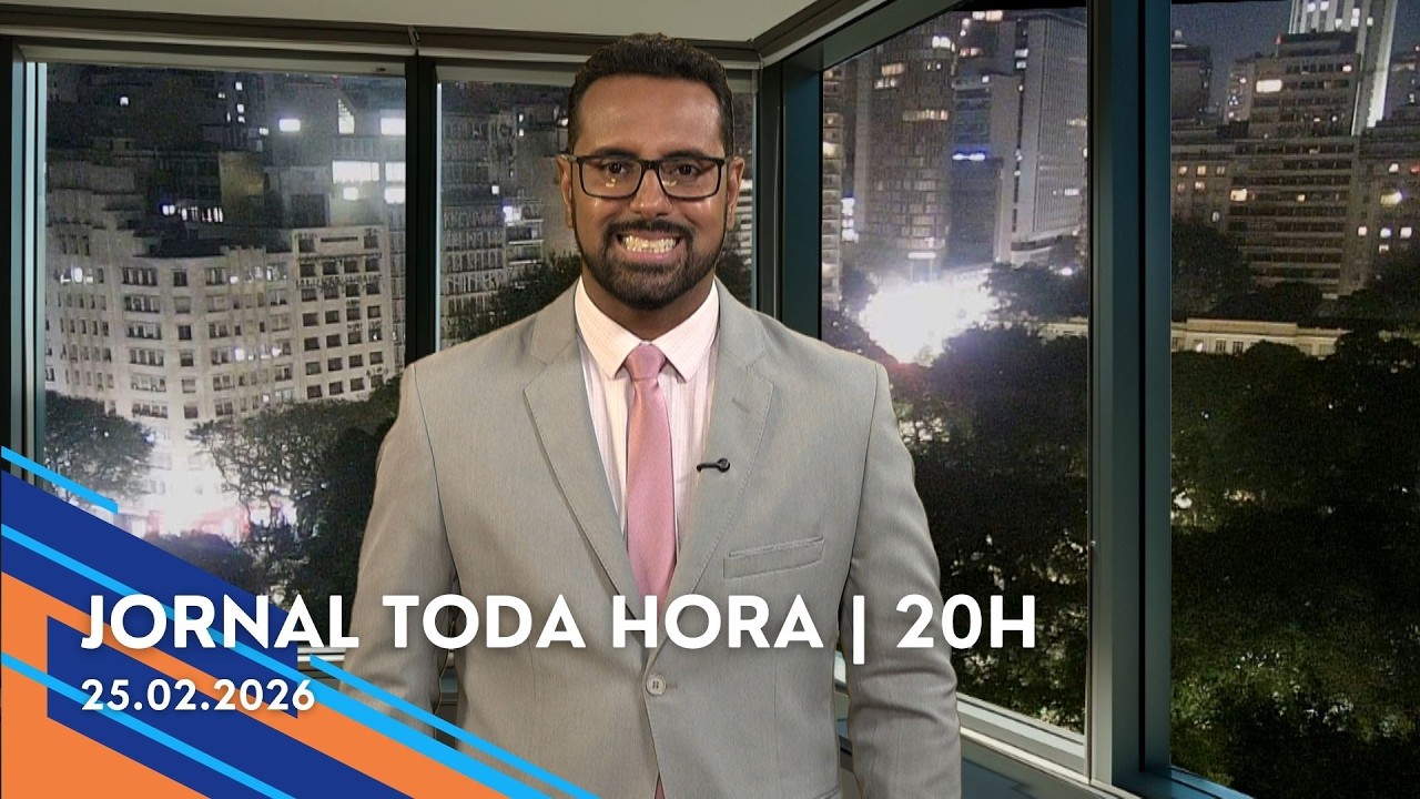 Jornal Toda Hora | 20H | Quarta-feira (25/Fev/2026)