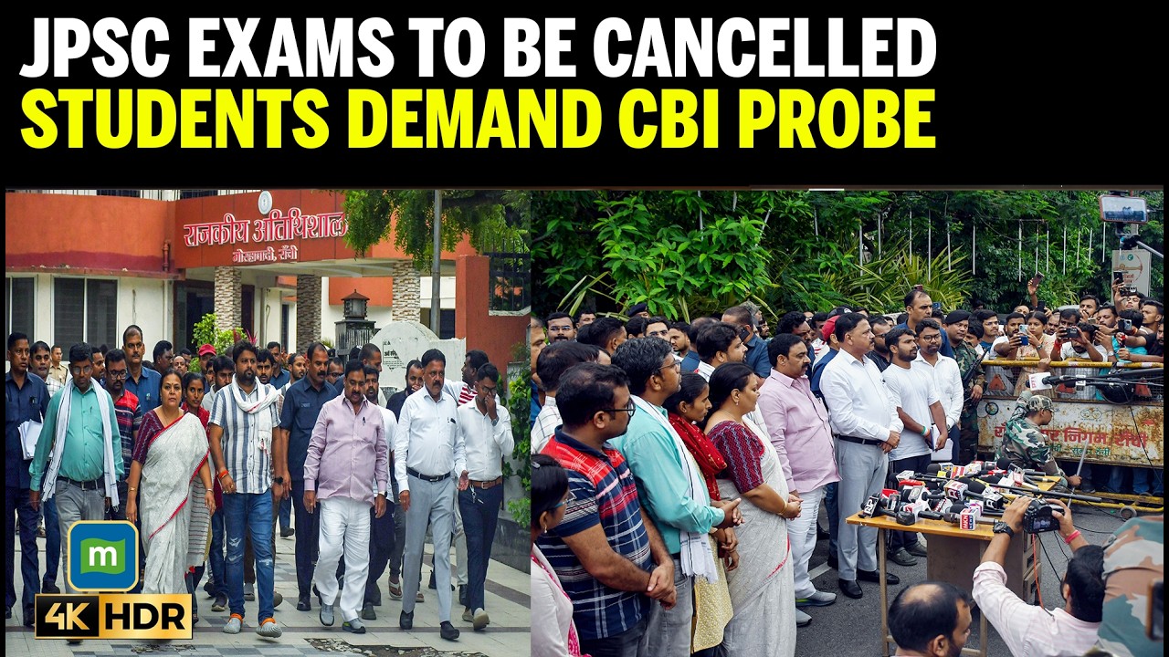 Jharkhand Government Agrees to Cancel JPSC Exams, Protesting Students Demand CBI Probe into CGL