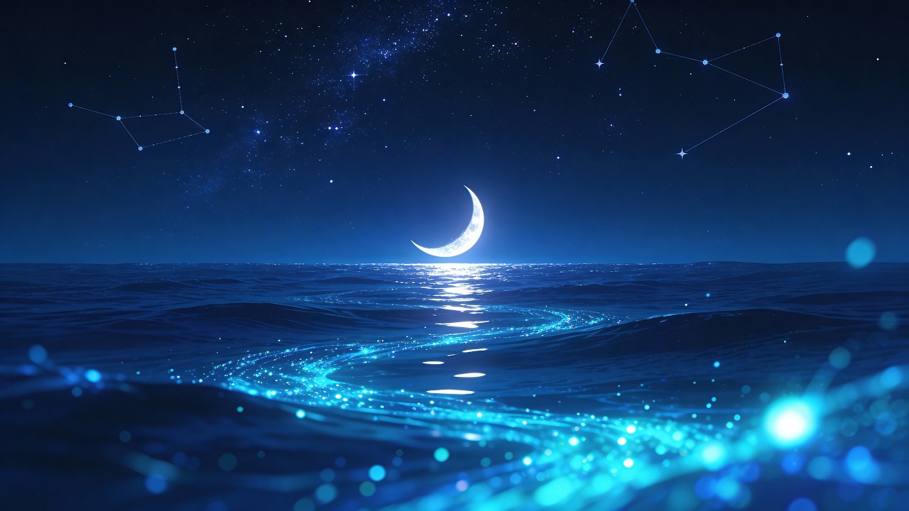 Moonlit Sea Sleep Music   Lunar Serenity for Deep Sleep & Mind Restoration 3 Hours