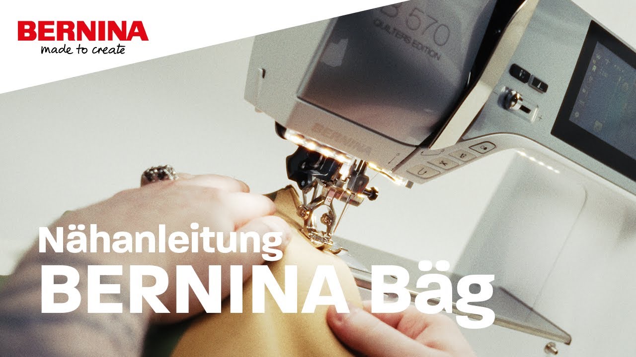 Nähanleitung BERNINA Bäg