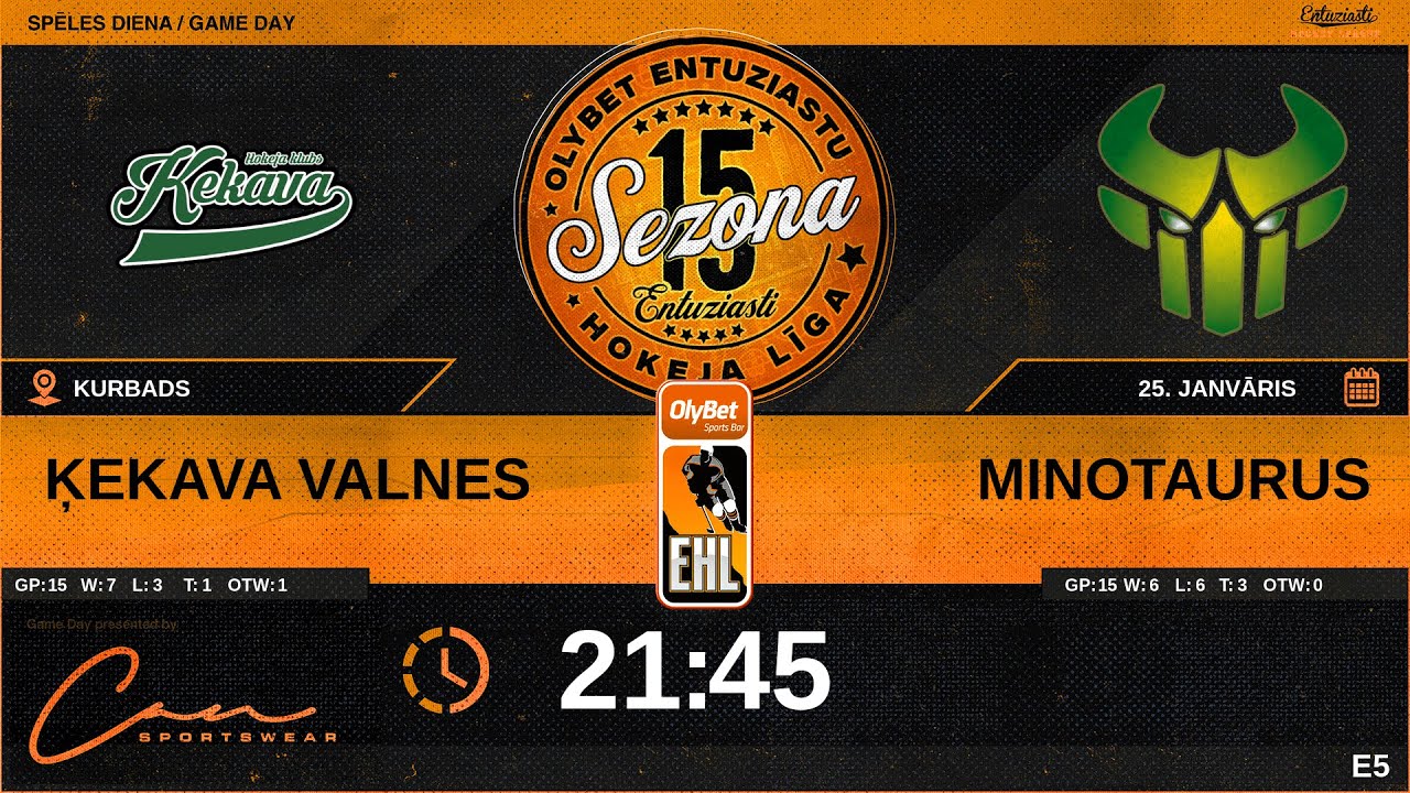 2026 01 25 | ĶEKAVA VALNES (ĶK1) - MINOTAURUS (MNT) | E5