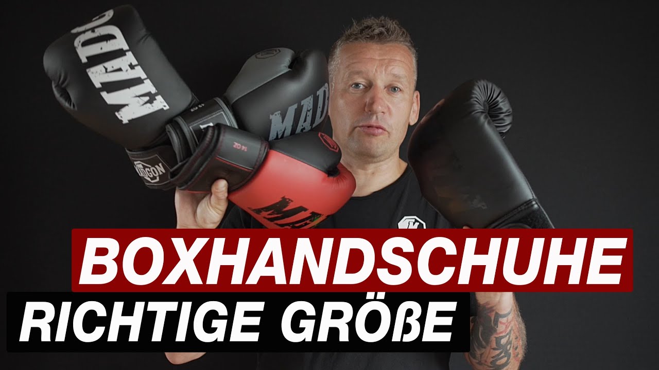 Die richtige Gr&ouml;&szlig;e deiner Boxhandschuhe - Welche brauchst du?