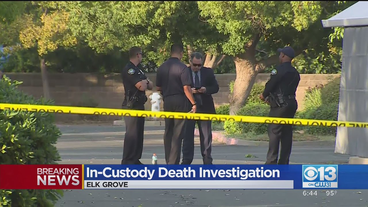 In-Custody Death Investigation In Elk Grove