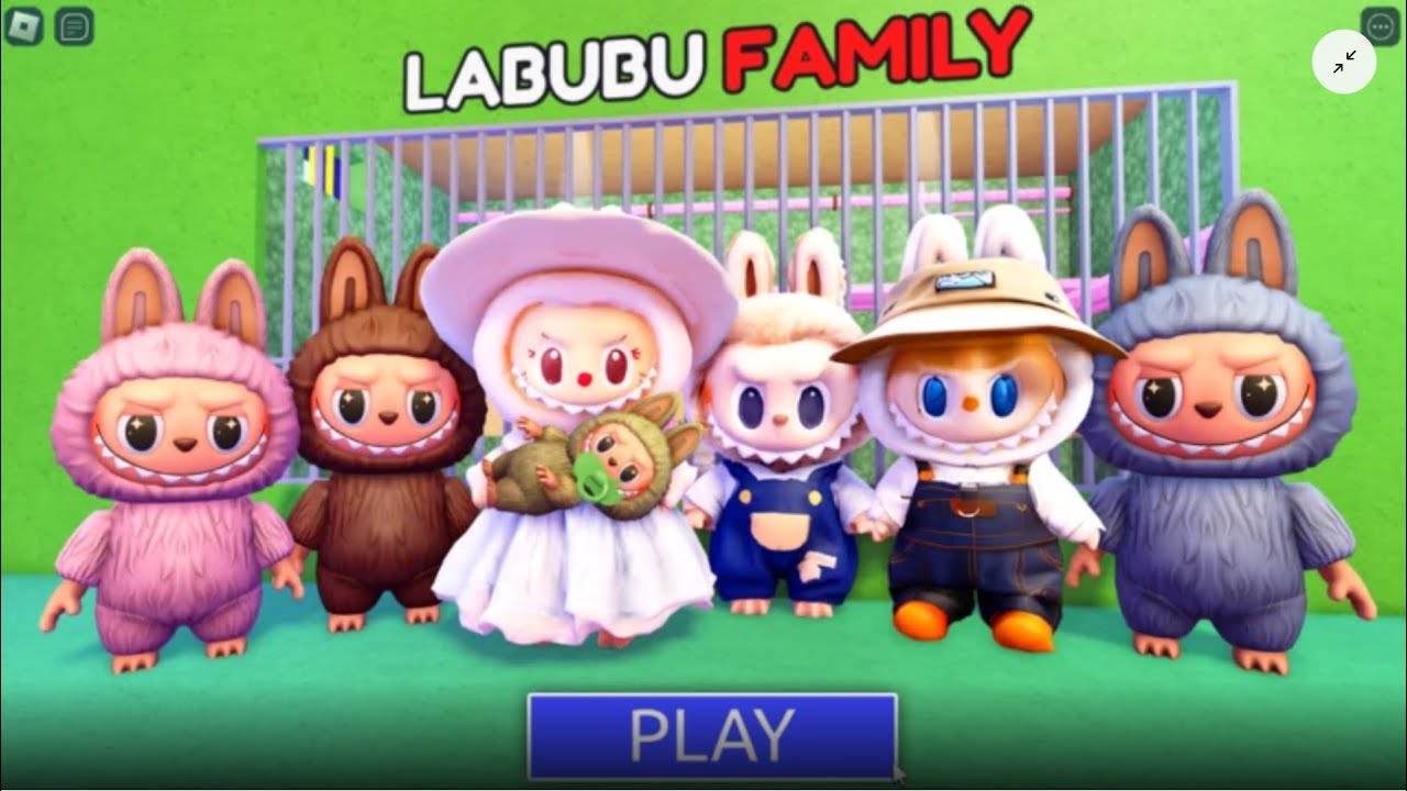 LABUBU'S FAMILY PRISON RUN! (OBBY)