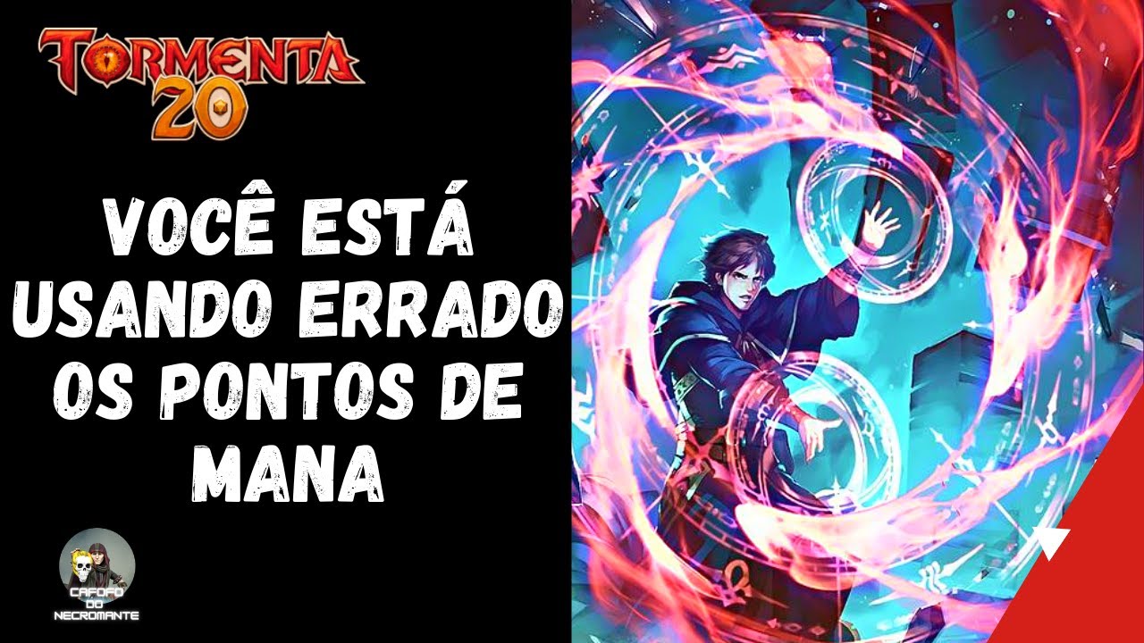 REVELADO COMO USAR OS PONTOS DE MANA EM TORMENTA20