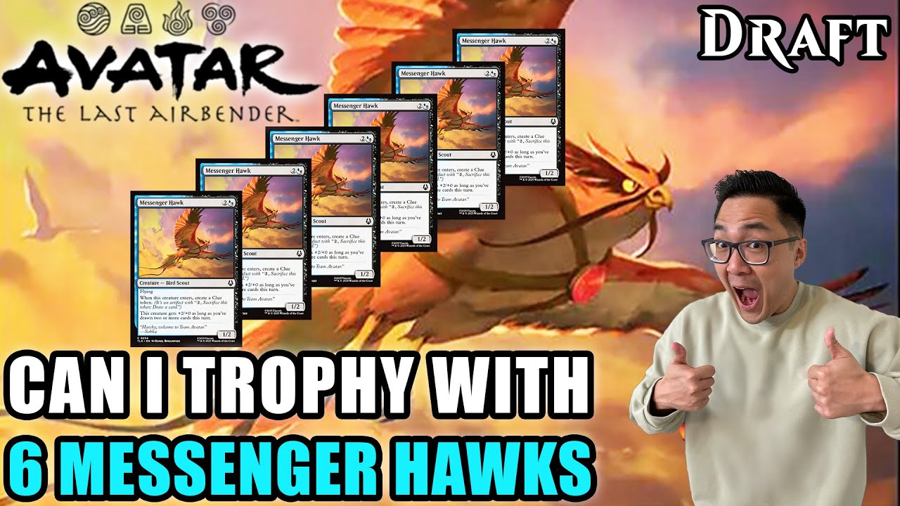 Can I Trophy With 6 Messenger Hawks? | Avatar: The Last Airbender Draft | MTG Arena