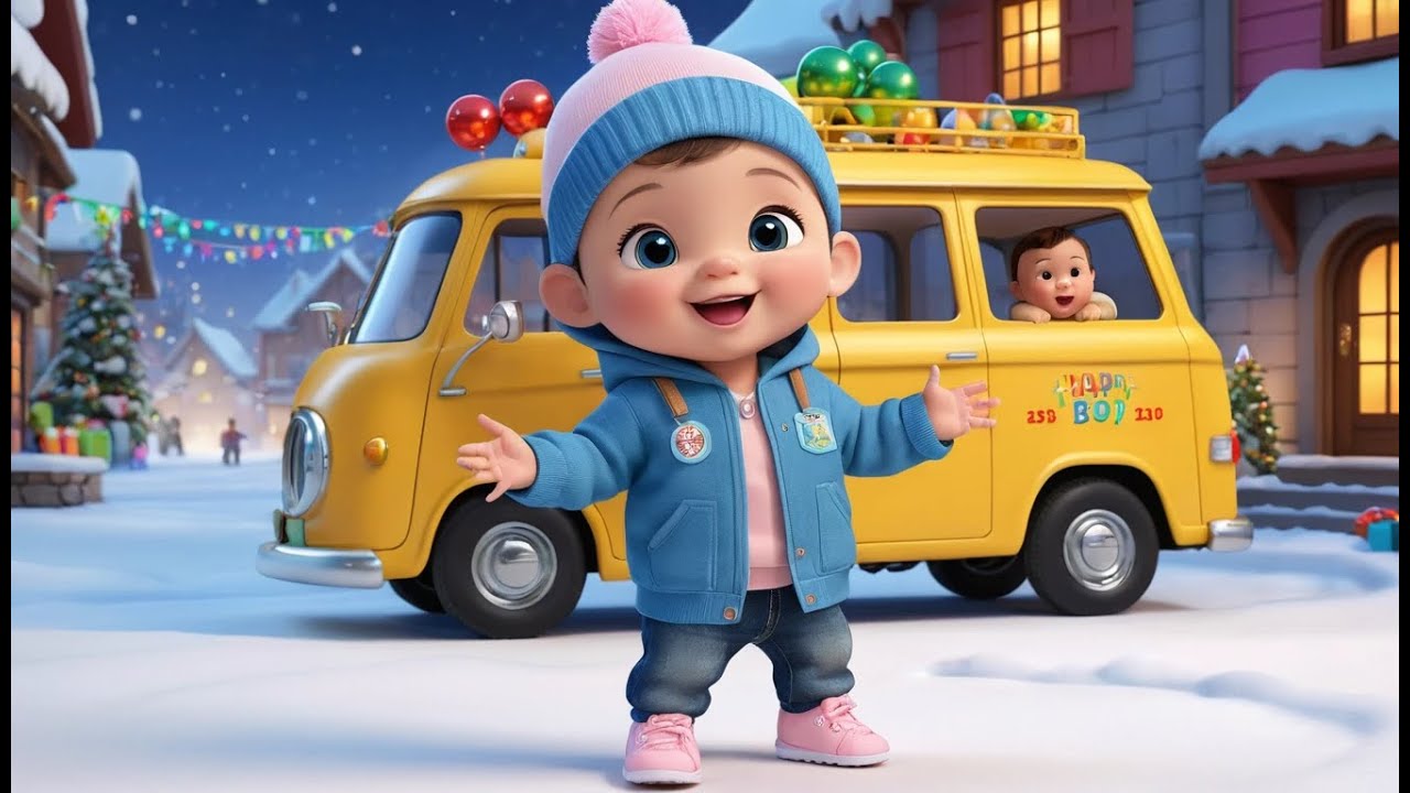 Rescue Van New Year Mission | Fun Action & Learning Video for Toddlers
