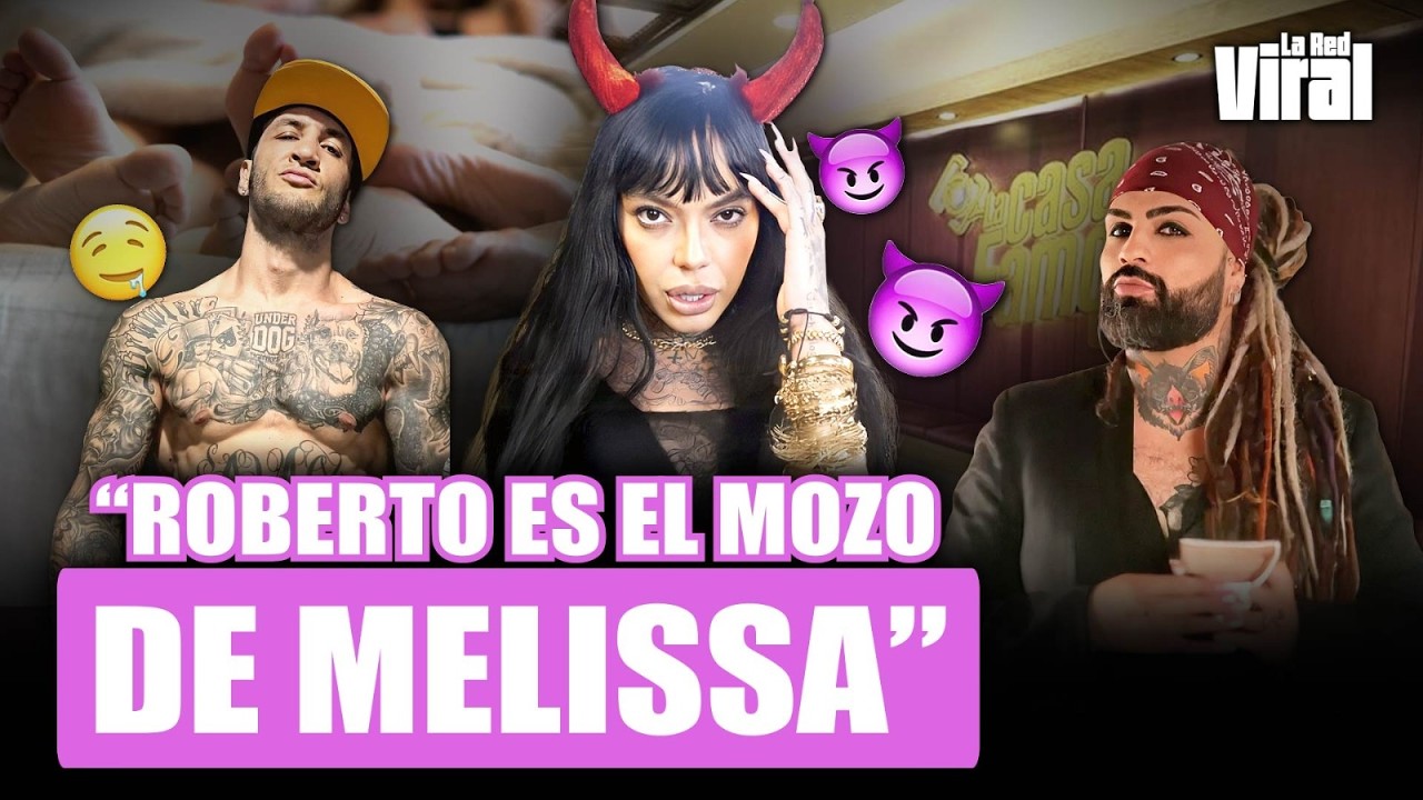 ¿CASADA Y CON MOZO? El escándalo de Melissa Gate y Roberto Velázquez, jefe de La Casa de los Famosos