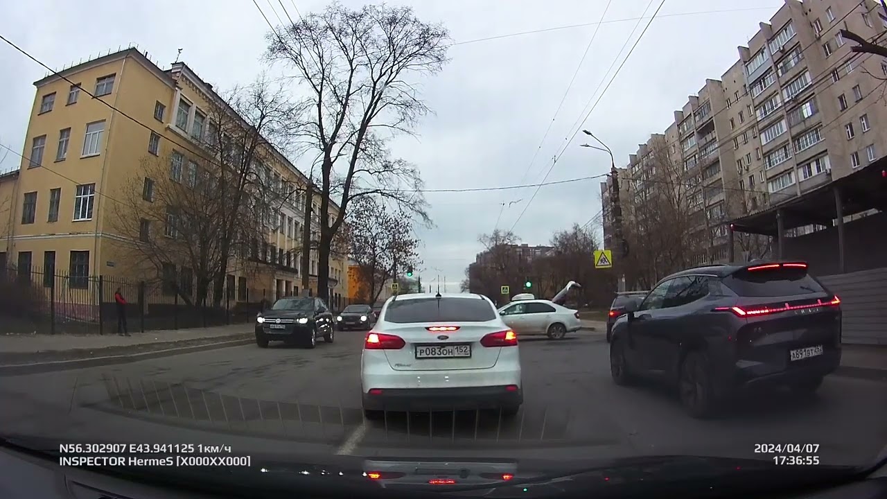г. Нижний Новгород - п. Варнавино (Нижегородская область) Апрель 2024