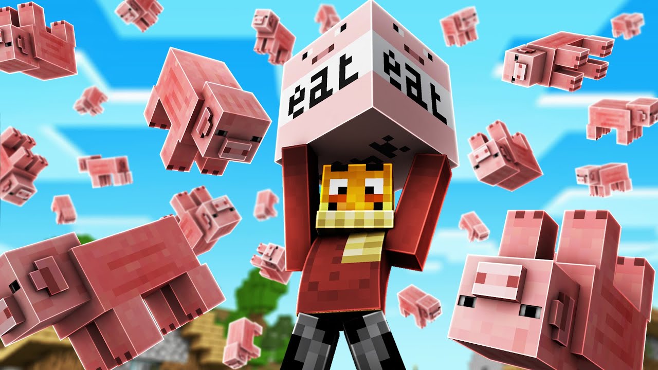Dieses Minecraft TNT lässt HUNDERTE Schweine regnen...