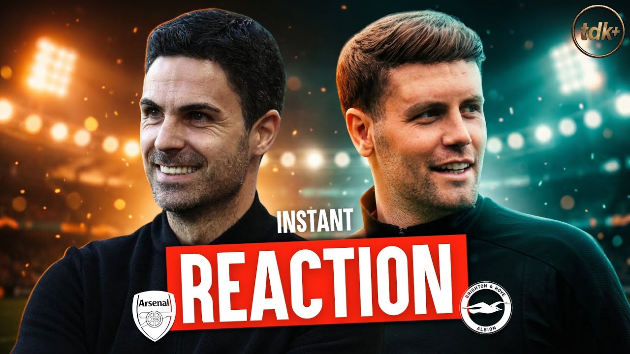 City SLIP! Brighton 0 - 1 Arsenal | Instant Reaction