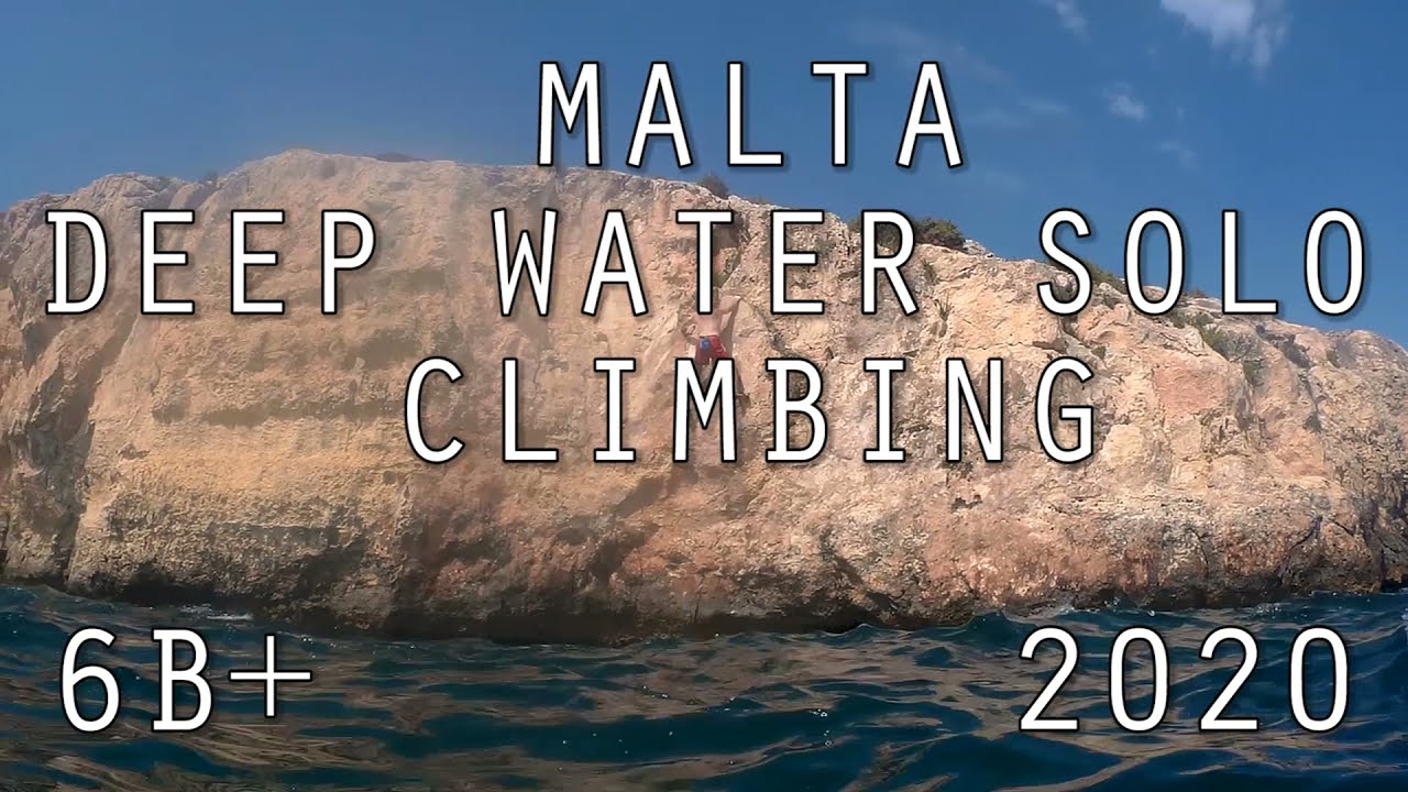 Malta Deep Water Solo Climbing | Holiday 2020